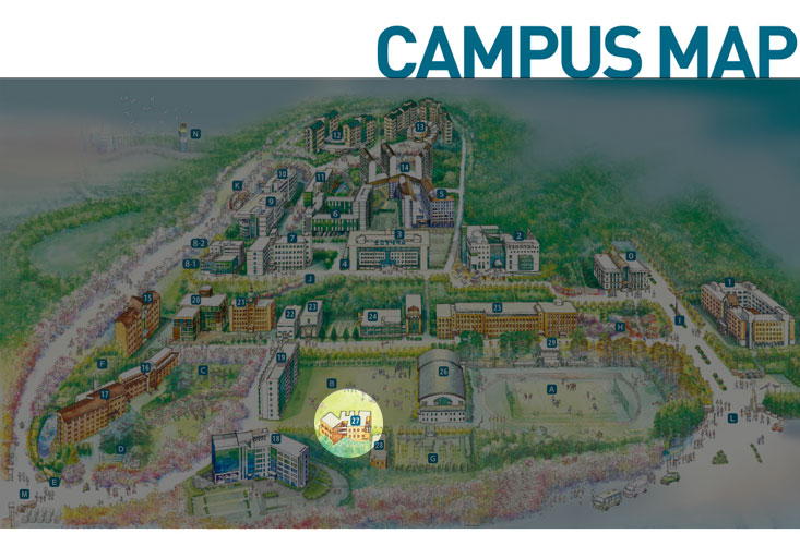 순천향대학교 캠퍼스맵